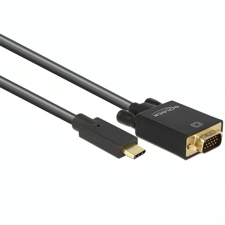 USB C til VGA-kabel - Delock