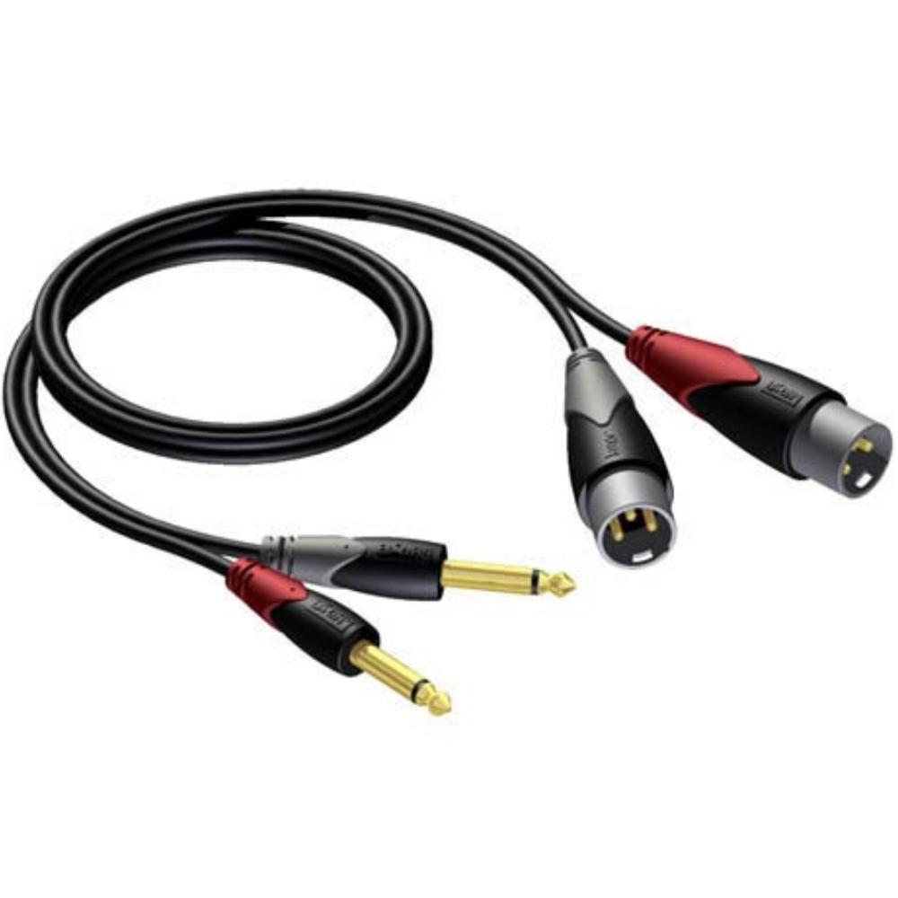 Jack til XLR-kabel - Procab