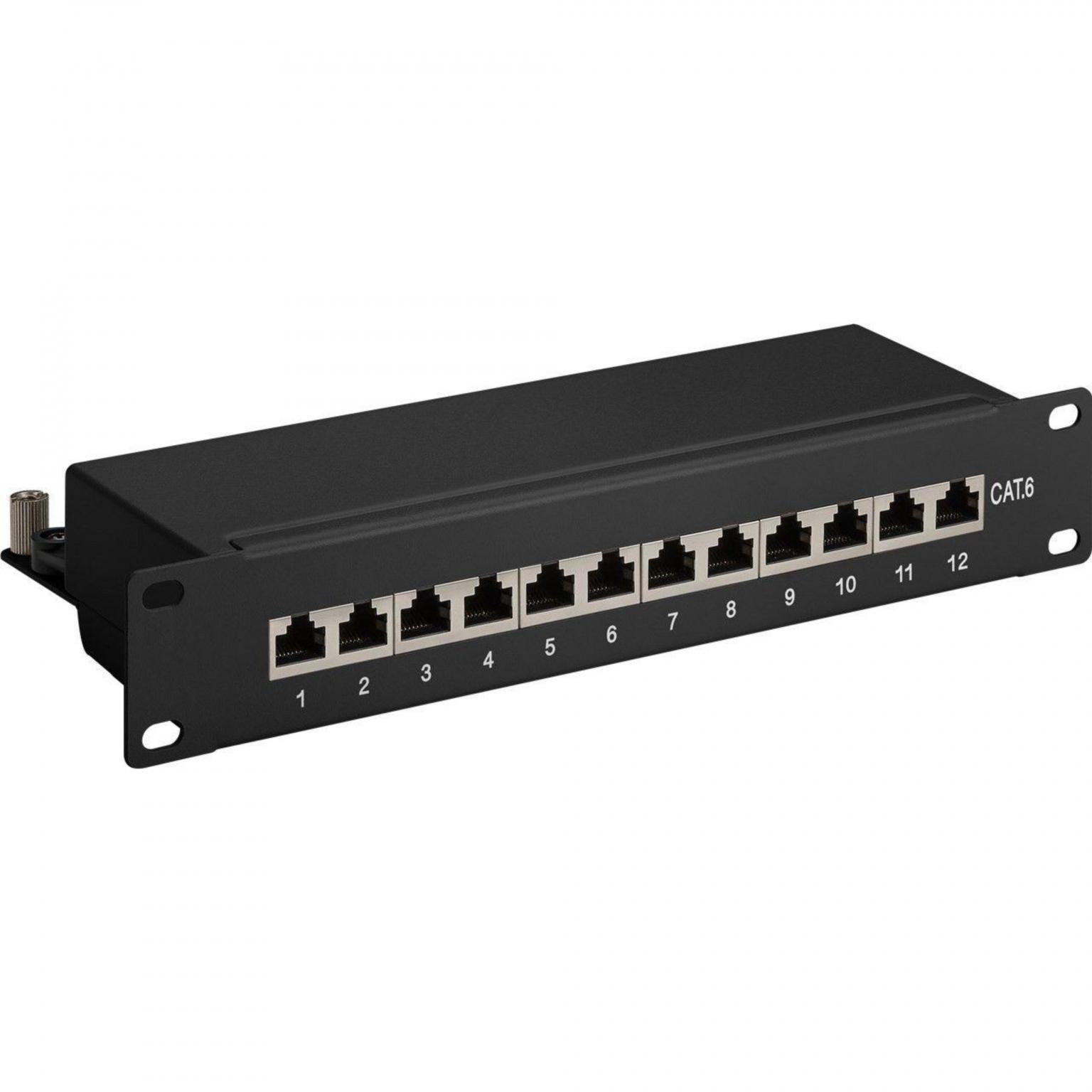 12-ports patchpanel