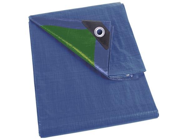 COVER SAIL - BLÅ/GRØN - STANDARD - 4 x 5 m