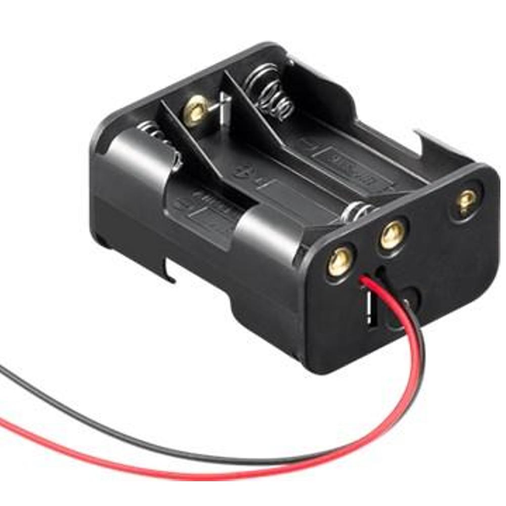 AA-batteriholder - Goobay