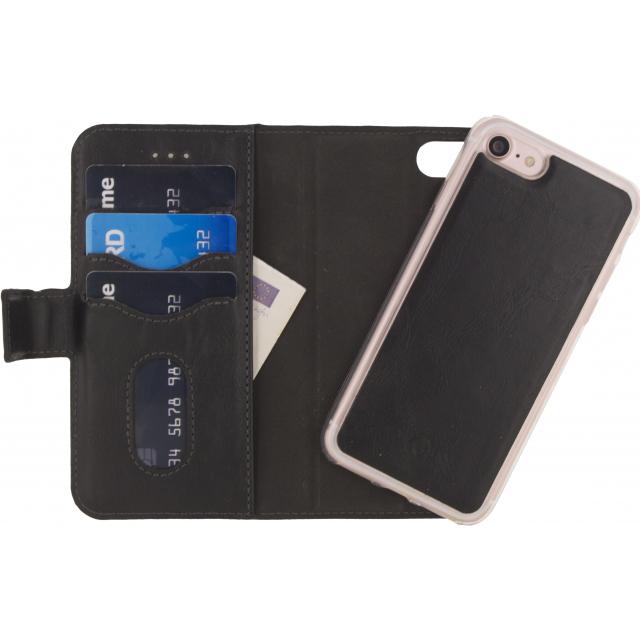 Mobilize Premium 2in1 Gelly Wallet-etui Apple iPhone 7 Sort - Mobilize