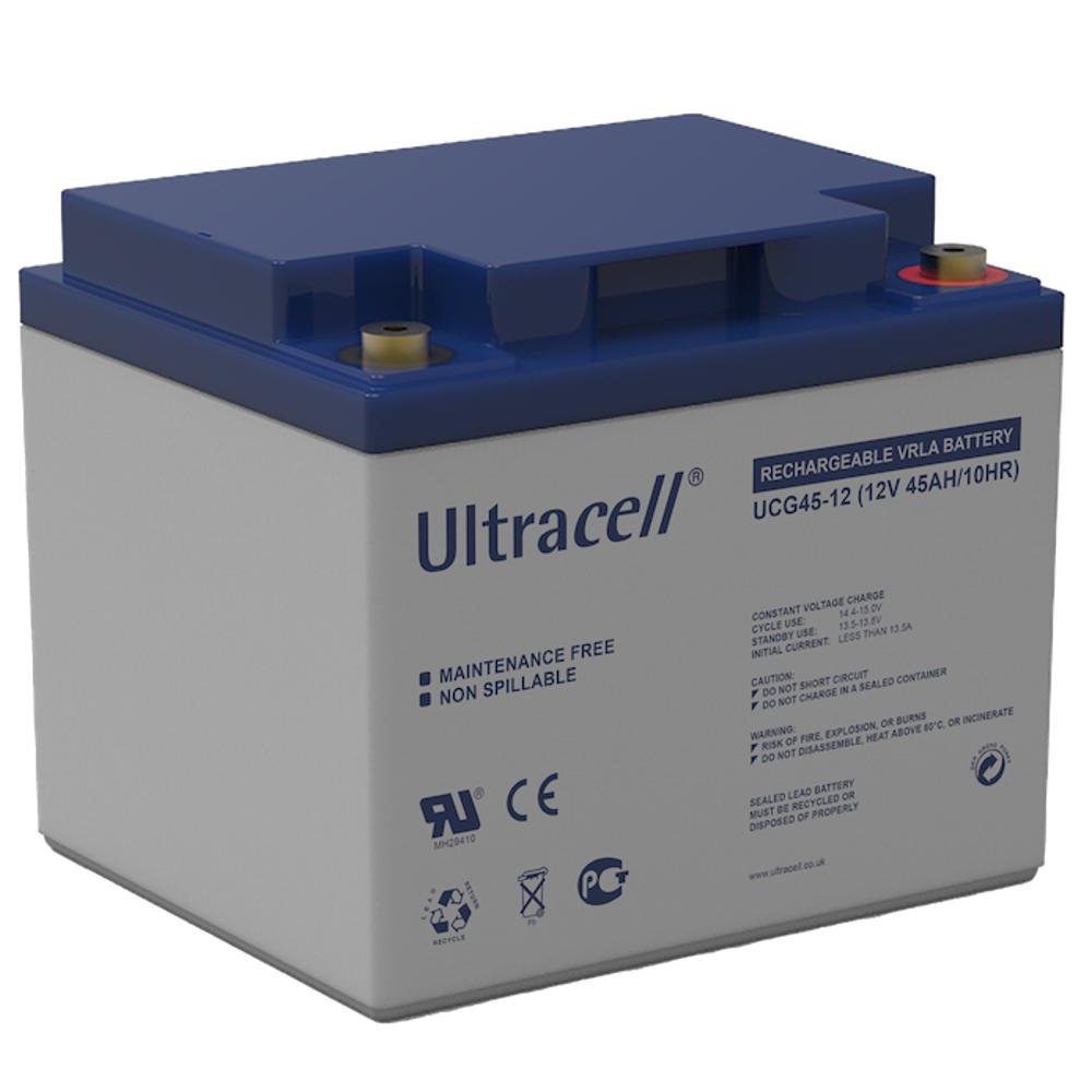 Blygelbatteri - 12 volt - Ultracell