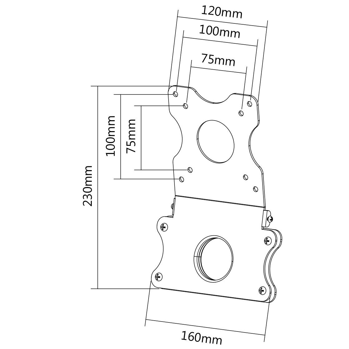 VESA-adapter - Digitus