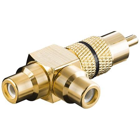 RCA-adapter - Goobay