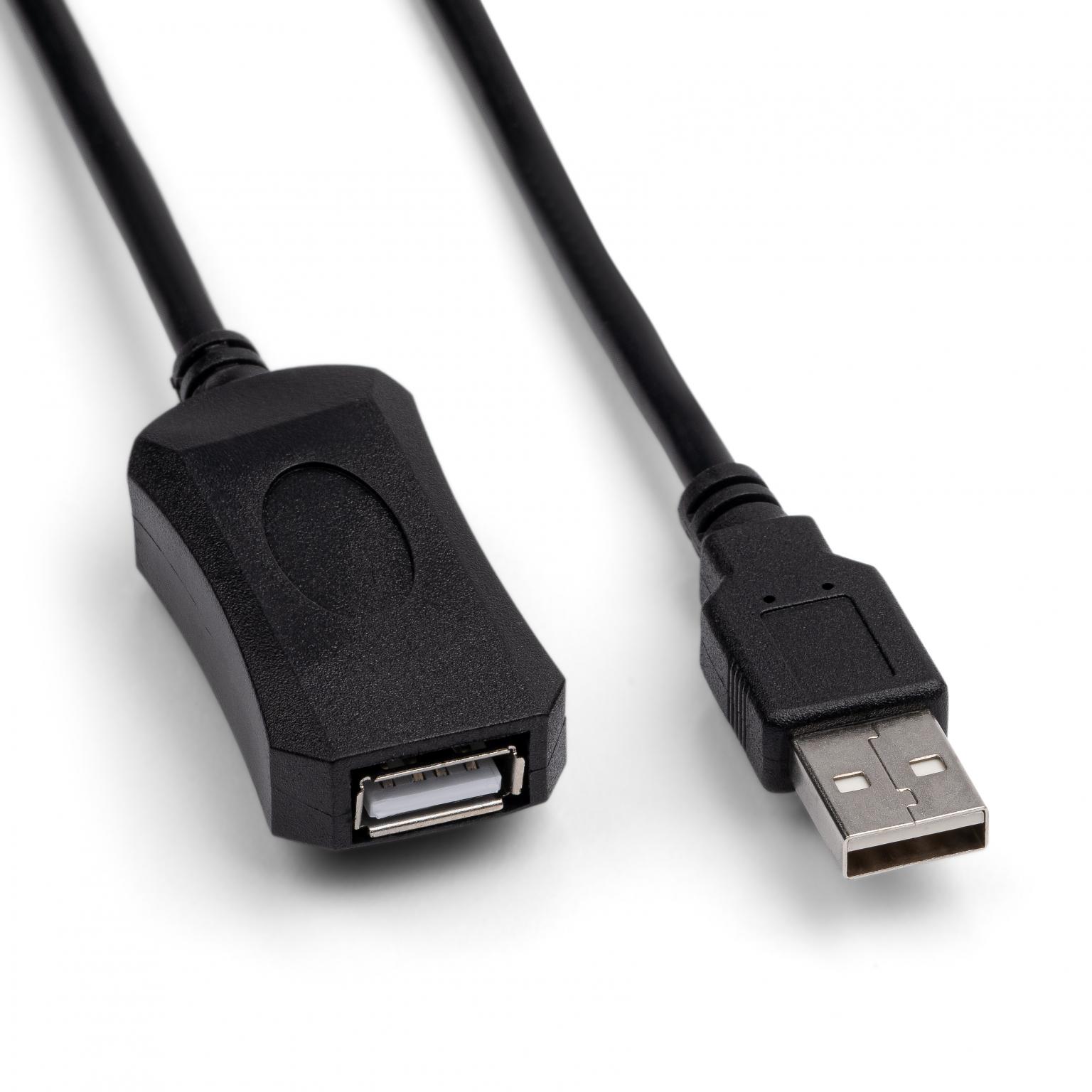USB A til USB A - Forlængerkabel - USB 2.0 - Allteq