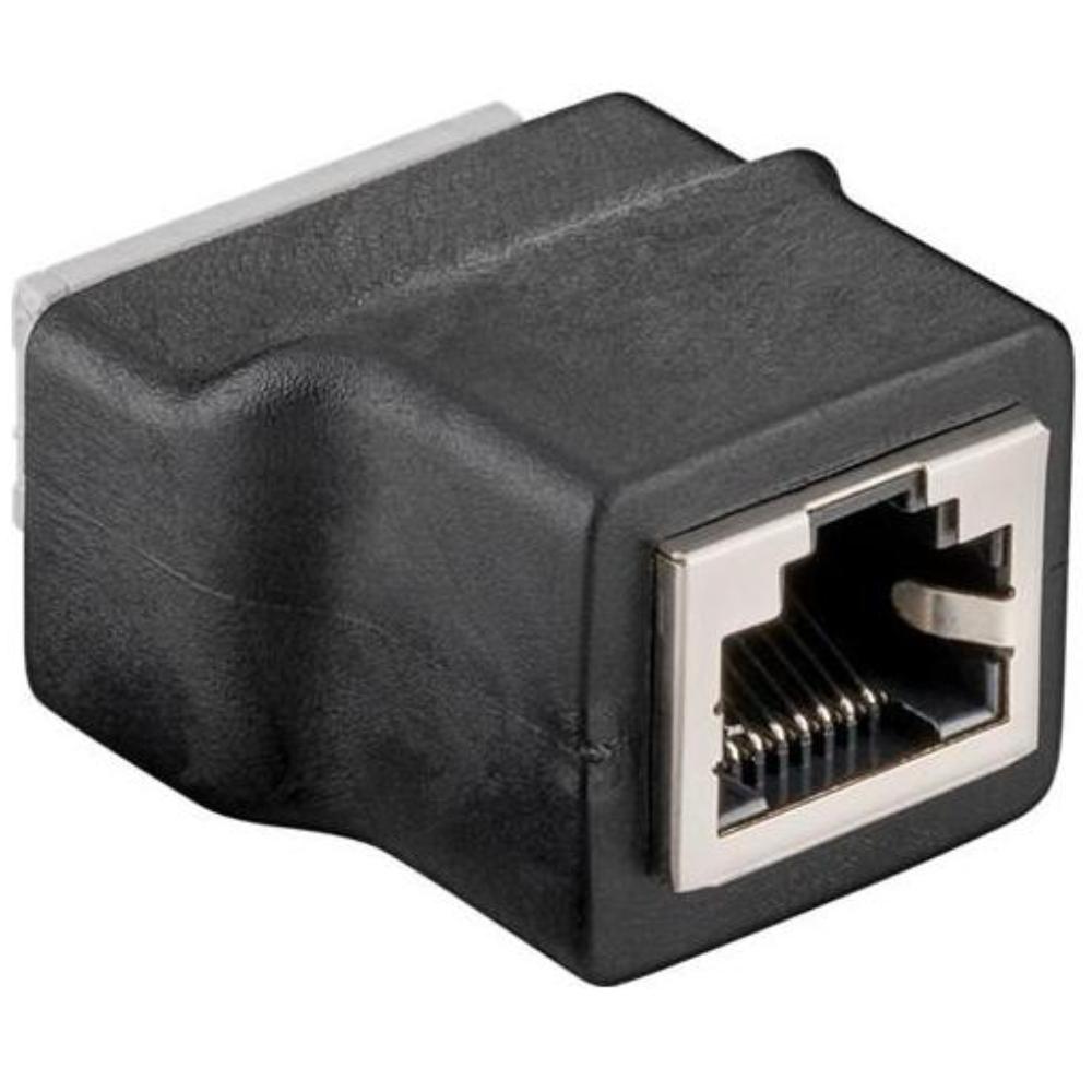 RJ45-stik med klembeslag