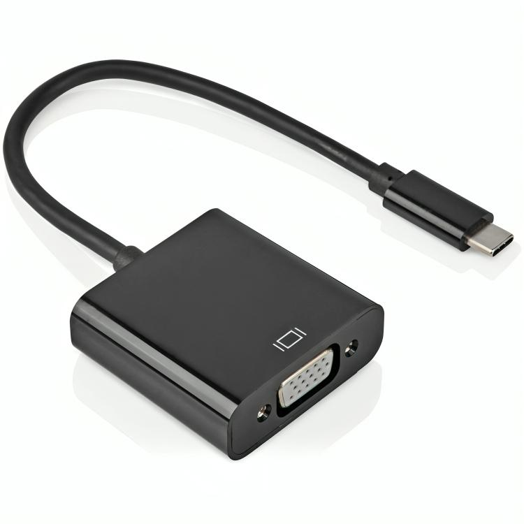 USB C til VGA-adapter-konverter - Allteq