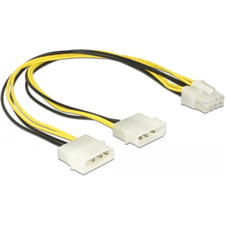 Molex til EPS-strømkabel - Delock