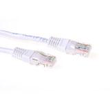 Cat6a u/utp hvid 2,00m - ACT