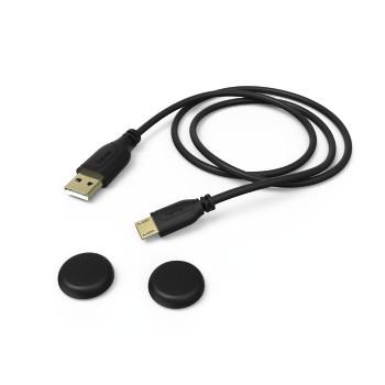 Controller-opladerkabel Super Soft til PlayStation 4, sort - Hama