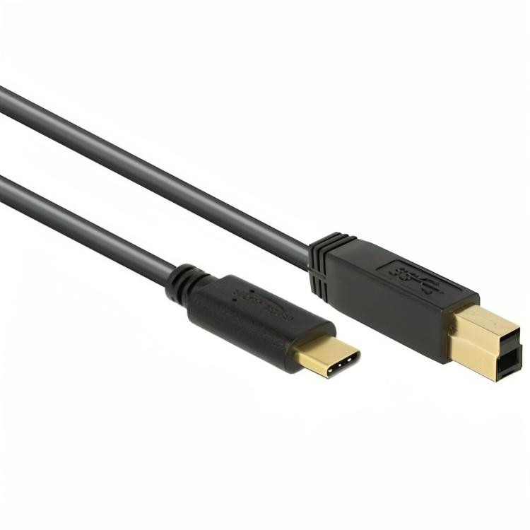 USB C til USB B-kabel - Delock