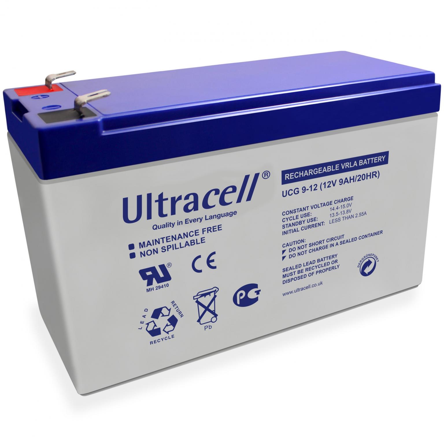 Blygel-batteri - Ultracell