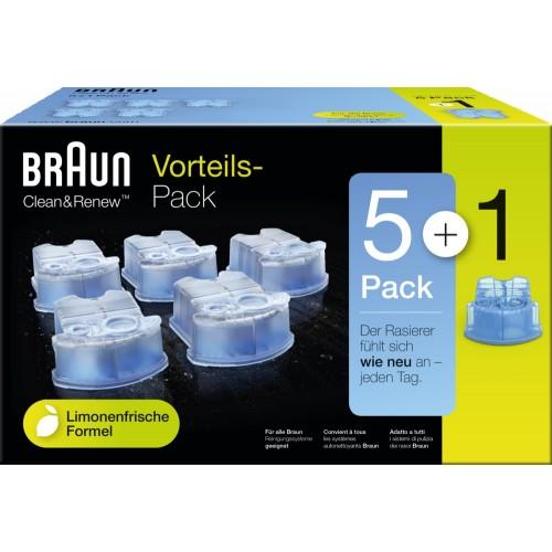 Braun Clean & Renew Refill CCR 5+1 Pack - Braun