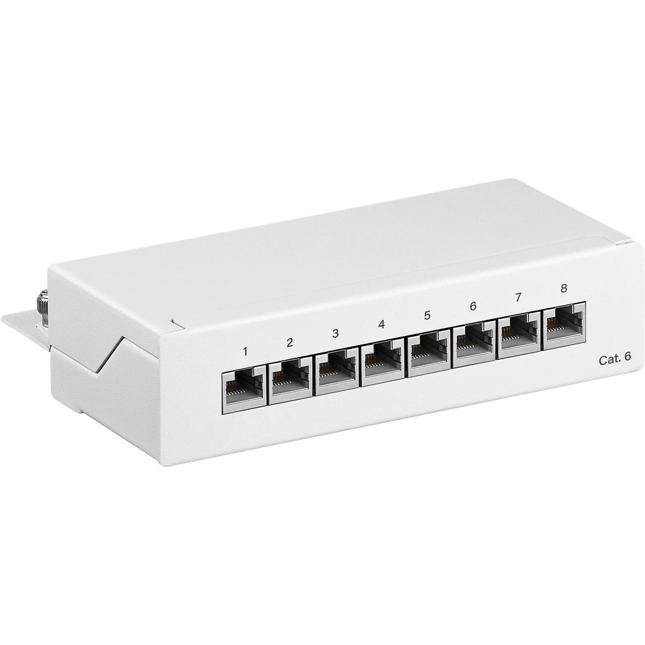 Cat 6 8-ports patchpanel
