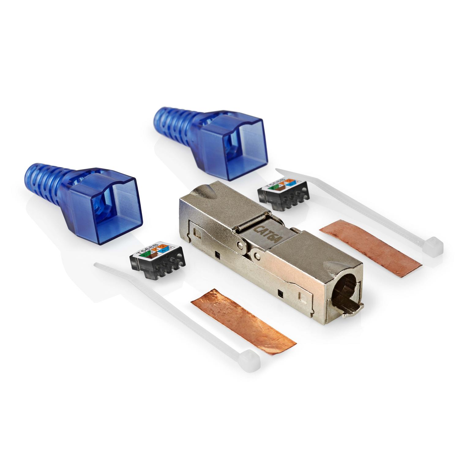 RJ 45 netværkskobler Cat 6a - LSA