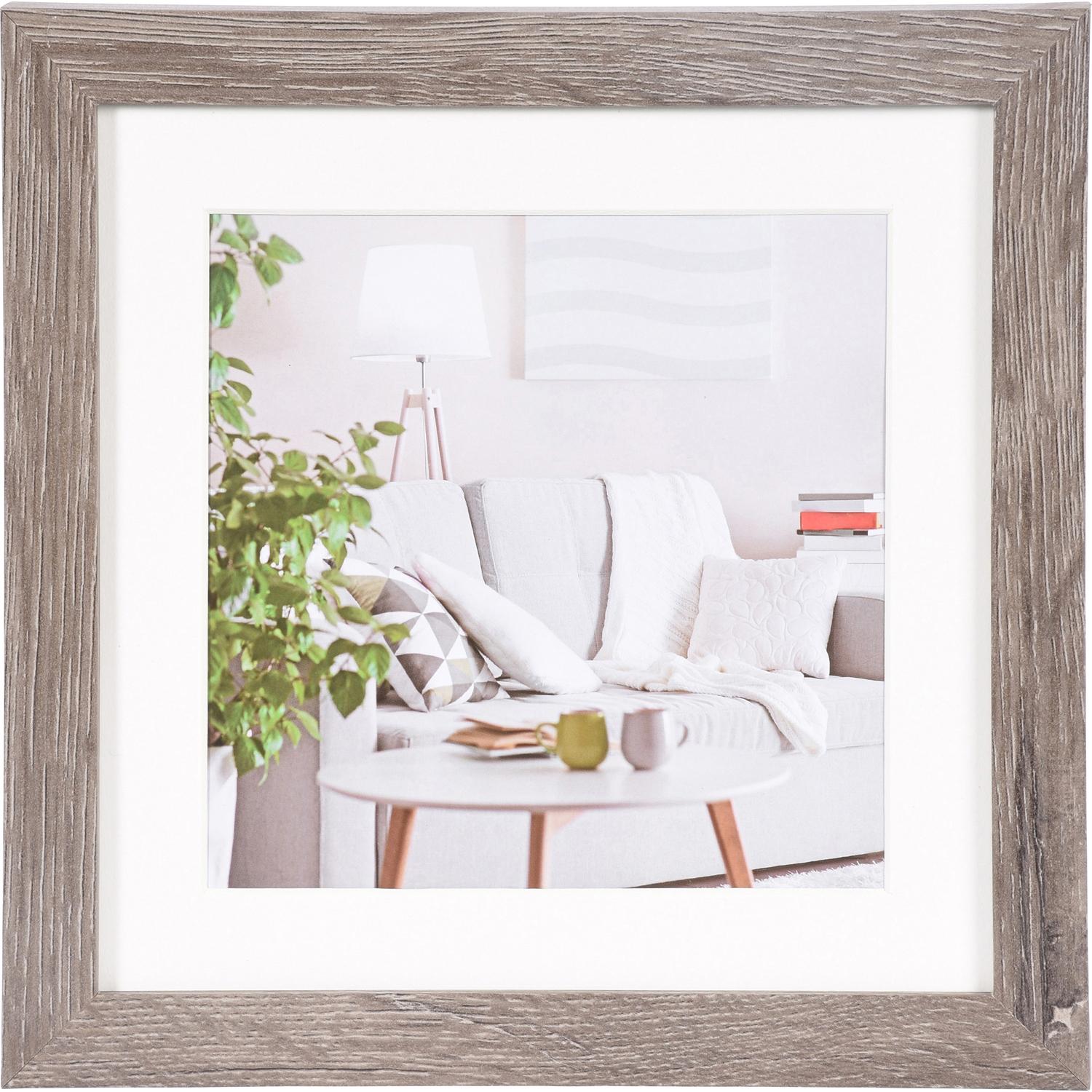 Fotoramme Modern - 20x20cm - Mørkegrå