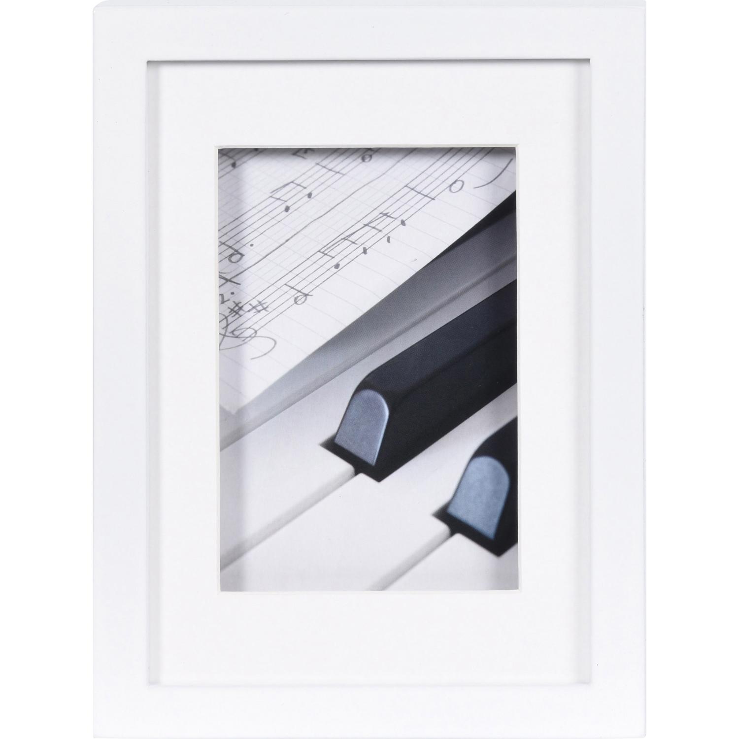 Piano 13x18 Ramme hvid