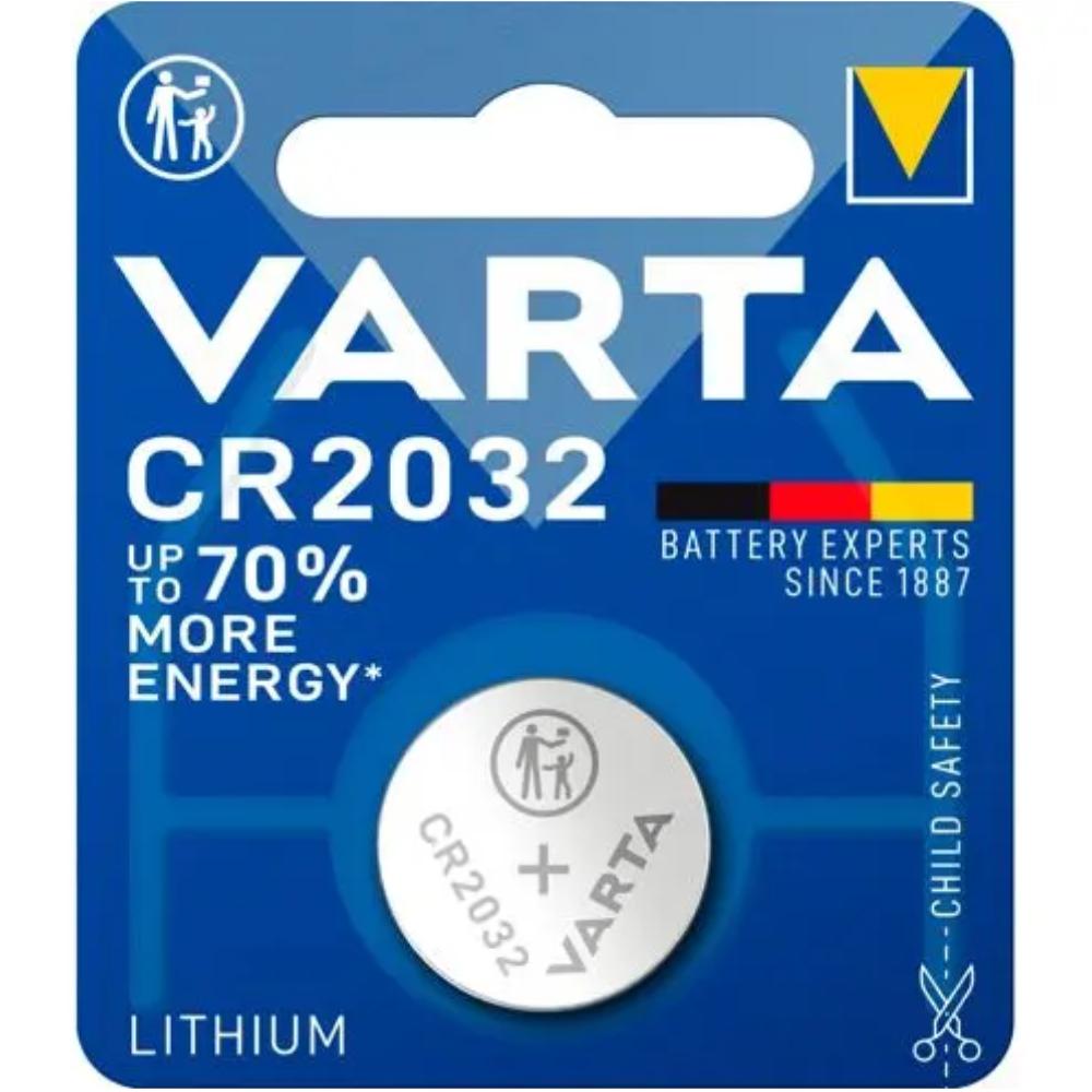 100x1 Varta electronic CR 2032 VPE ydre kasse - Varta