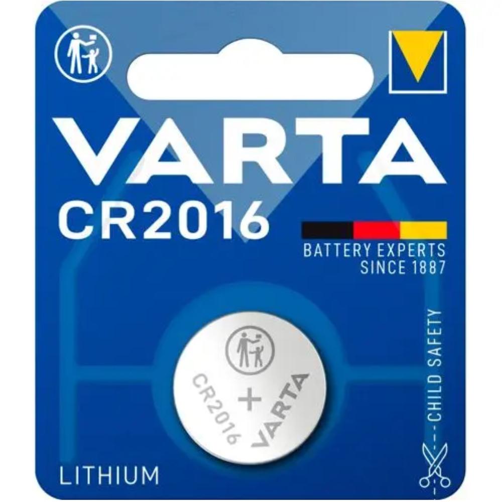 10x1 Varta electronic CR 2016 VPE indvendig emballage - Varta
