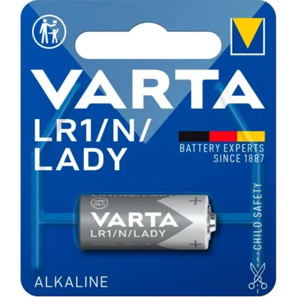 10x1 Varta electronic LR 1 Lady VPE indvendig emballage - Varta