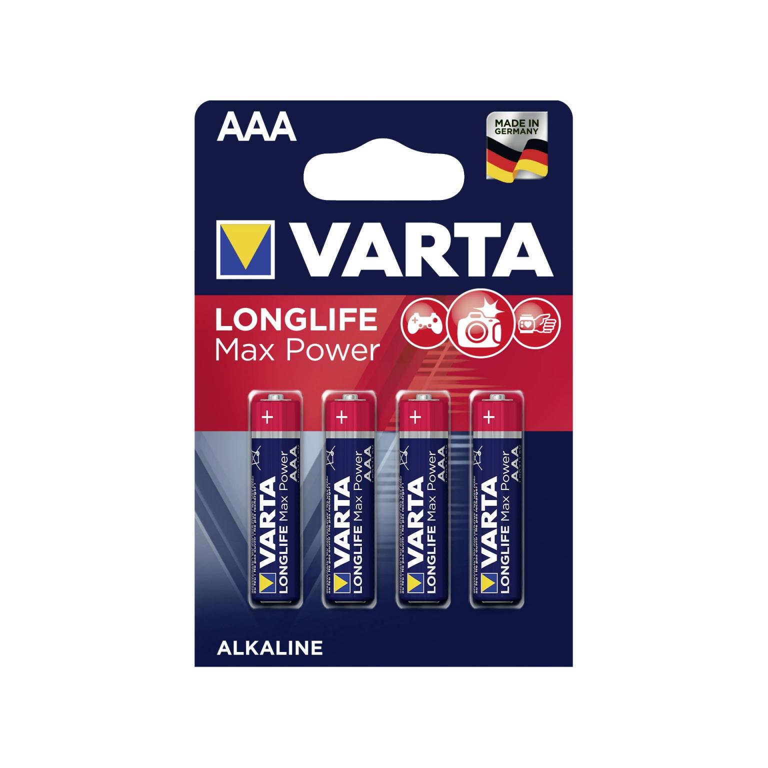 50x4 Varta Max Tech Micro AAA LR 03 VPE master pack - Varta