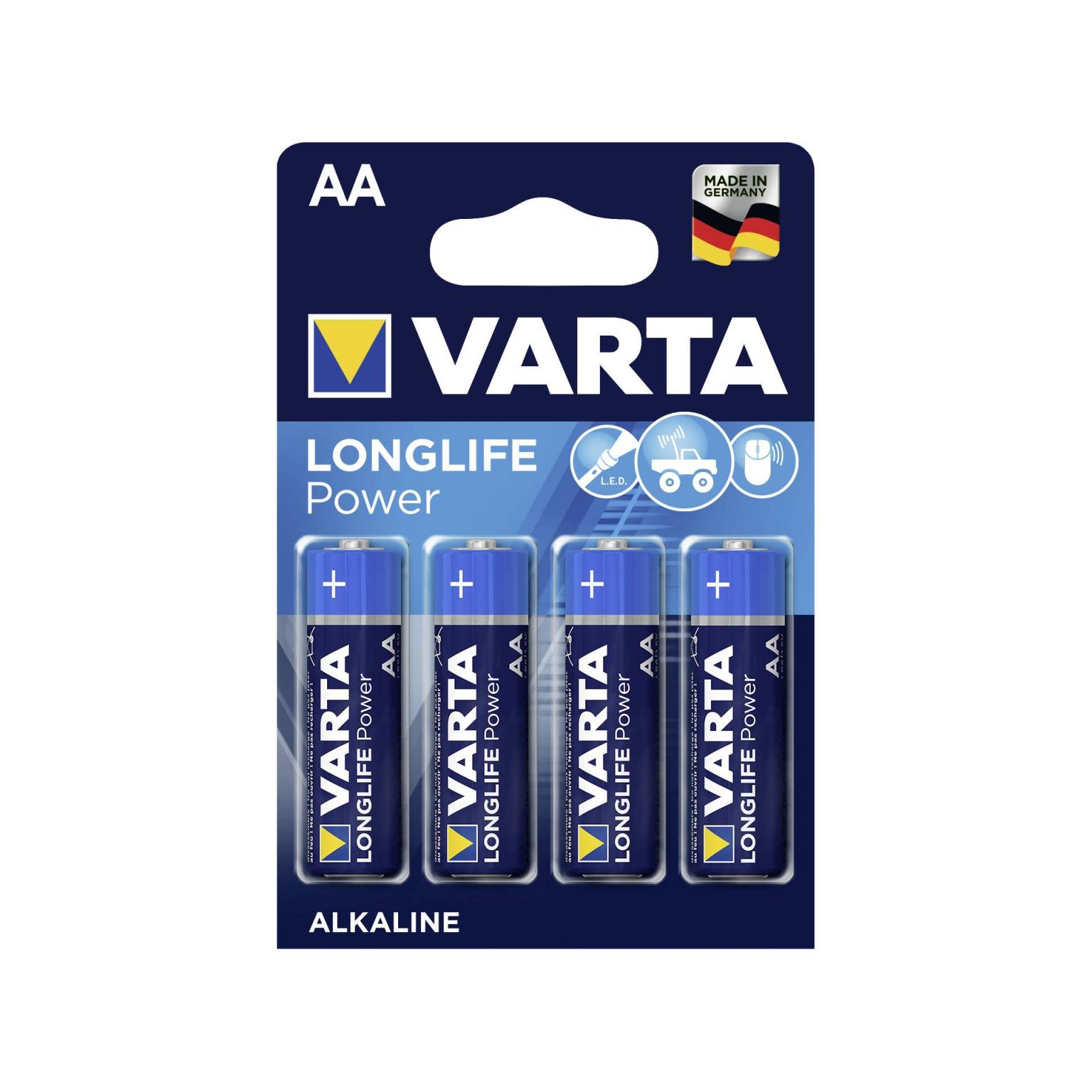 20x4 Varta High Energy Mignon AA LR 6 VPE indvendig emballage - Varta