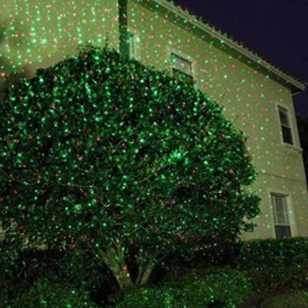 Julelys - led-laserlys - 7,5 meter