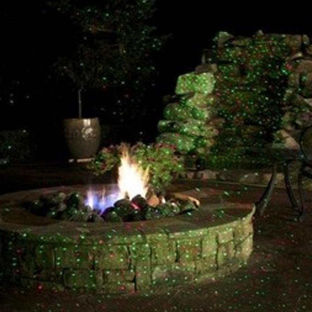 Julelys - led-laserlys - 7,5 meter