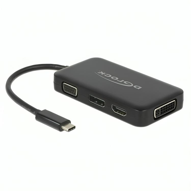 USB C til HDMI VGA DVI Displayport