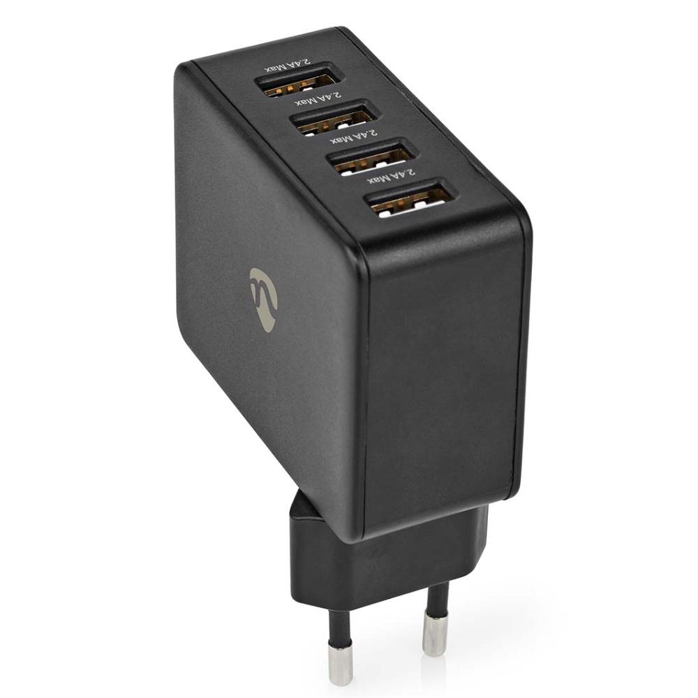 USB-oplader til hjemmet - Nedis