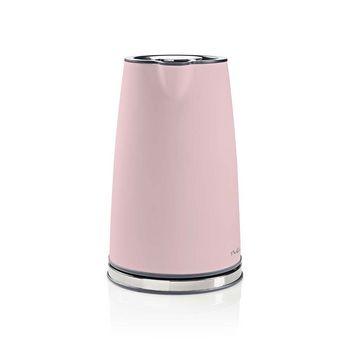 Elektrisk kedel 1,7 l Soft-touch Pink - Nedis