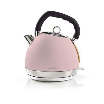 El-kedel 1,8 l Soft-touch Pink - Nedis