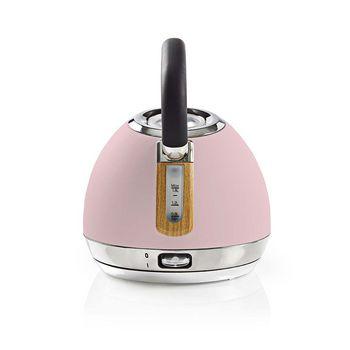 El-kedel 1,8 l Soft-touch Pink - Nedis
