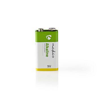 Alkalisk batteri 9V 1 stk Blister - Nedis