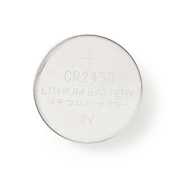 Litiumknapcellebatteri CR2450 3 V 5 stk Blister - Nedis