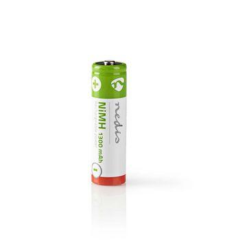 Genopladeligt NiMH-batteri AA 1,2 V 1300 mAh 4 stk Blister - Nedis
