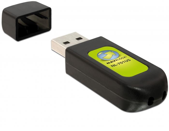 Navilock NL-701US USB 2.0 GPS-modtager u-blox 7 - Navilock