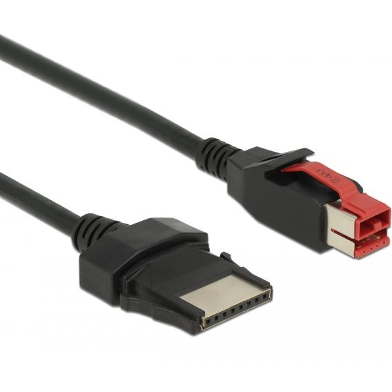 Strømforsynet USB-printerkabel - Delock