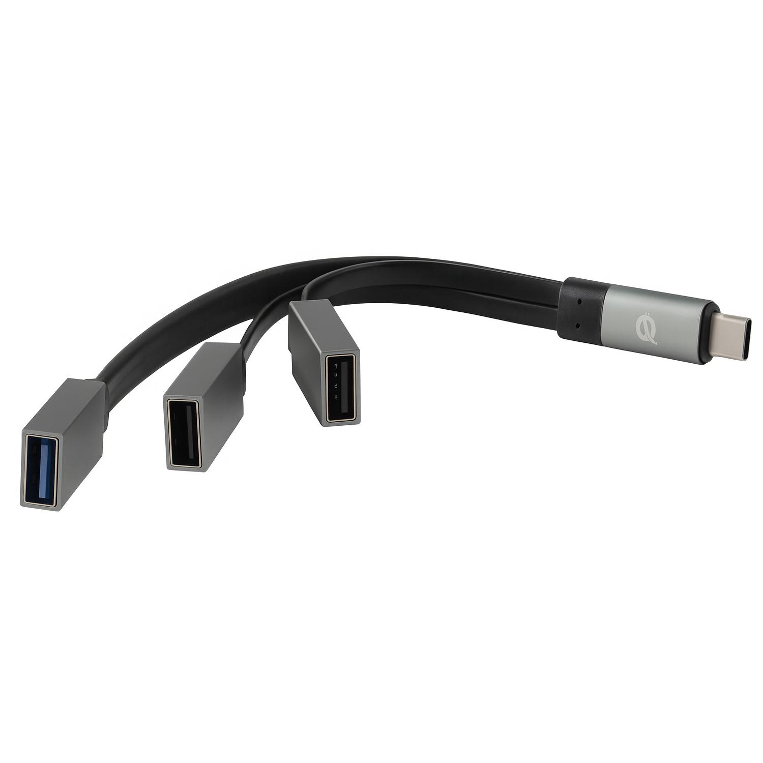 USB C-hub - 3-ports splitter - Conceptronic
