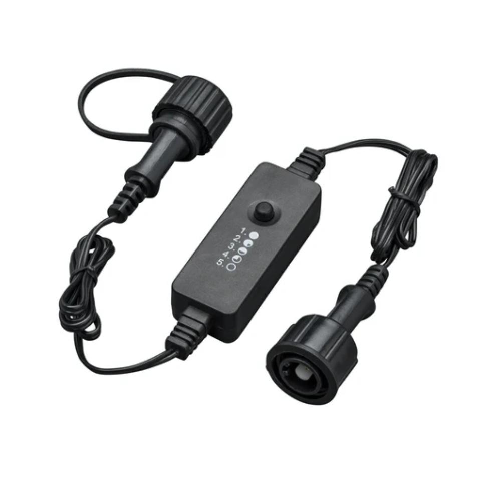 Lysdæmper - led indendørs og udendørs julelys - 1 meter - 6 watt - 23 volt