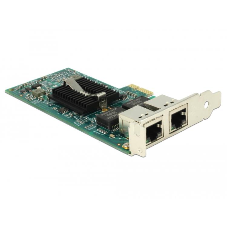 Delock PCI Express-kort > 2 x Gigabit LAN - Delock