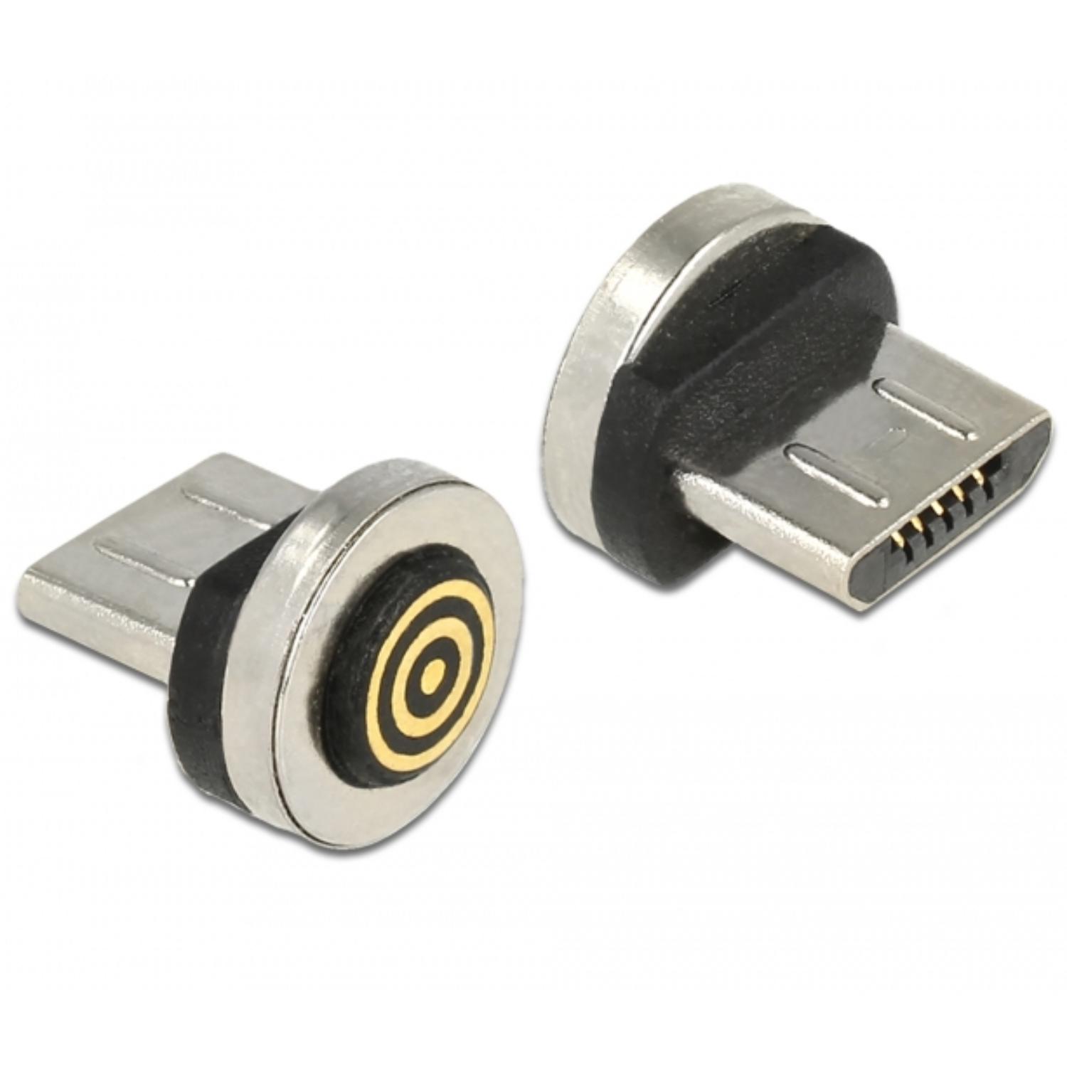 Delock Magnetisk Adapter USB Type Micro-B Stik - Delock