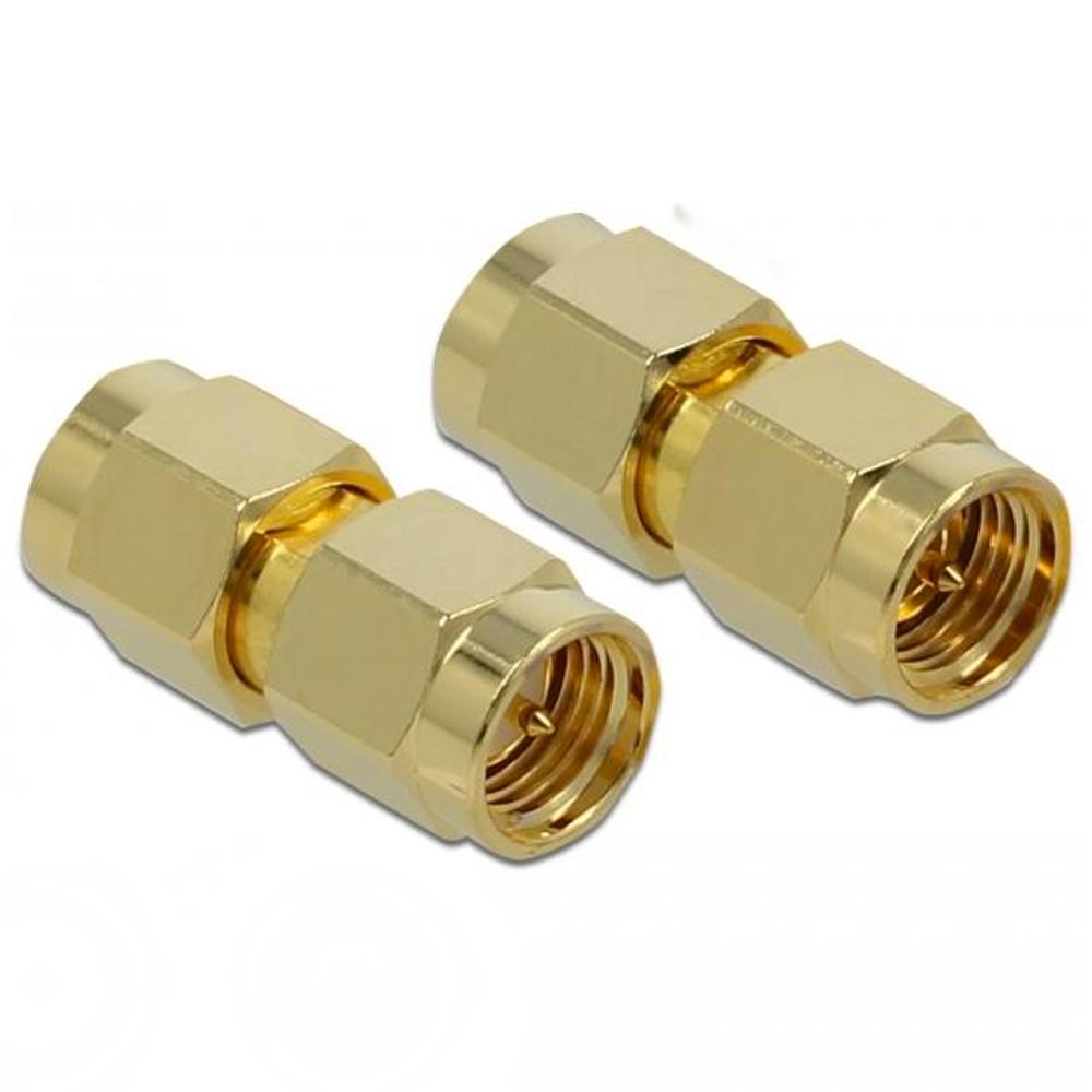 SMA stik til SMA stik adapter 50 Ohm