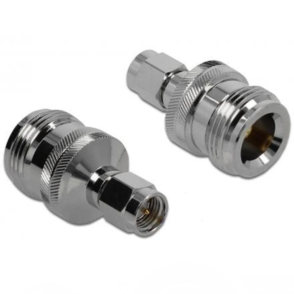SMA til N konverter – hun-han – 50 Ohm