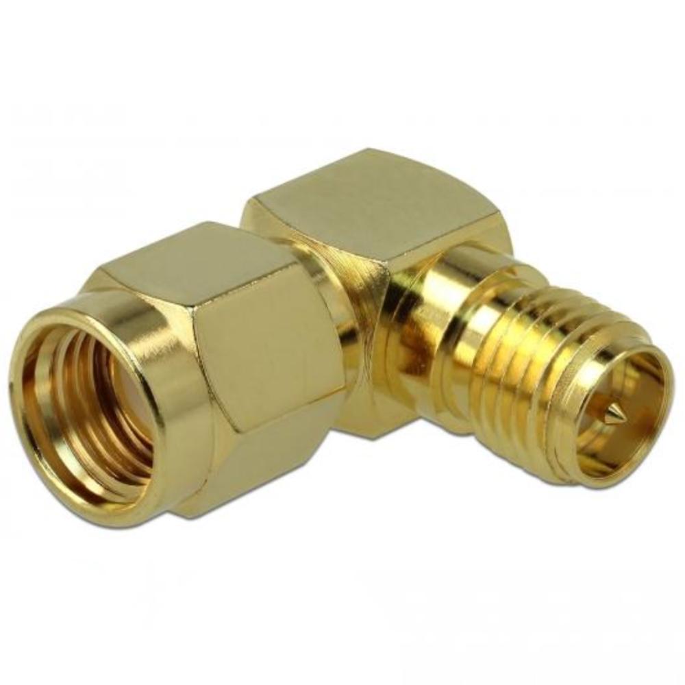 RP-SMA stik til RP-SMA hun vinkeladapter 50 Ohm