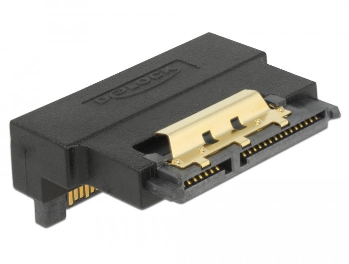 Delock-Adapter SATA 22-Pin-stik med Snap-In-funktion til stik - Delock