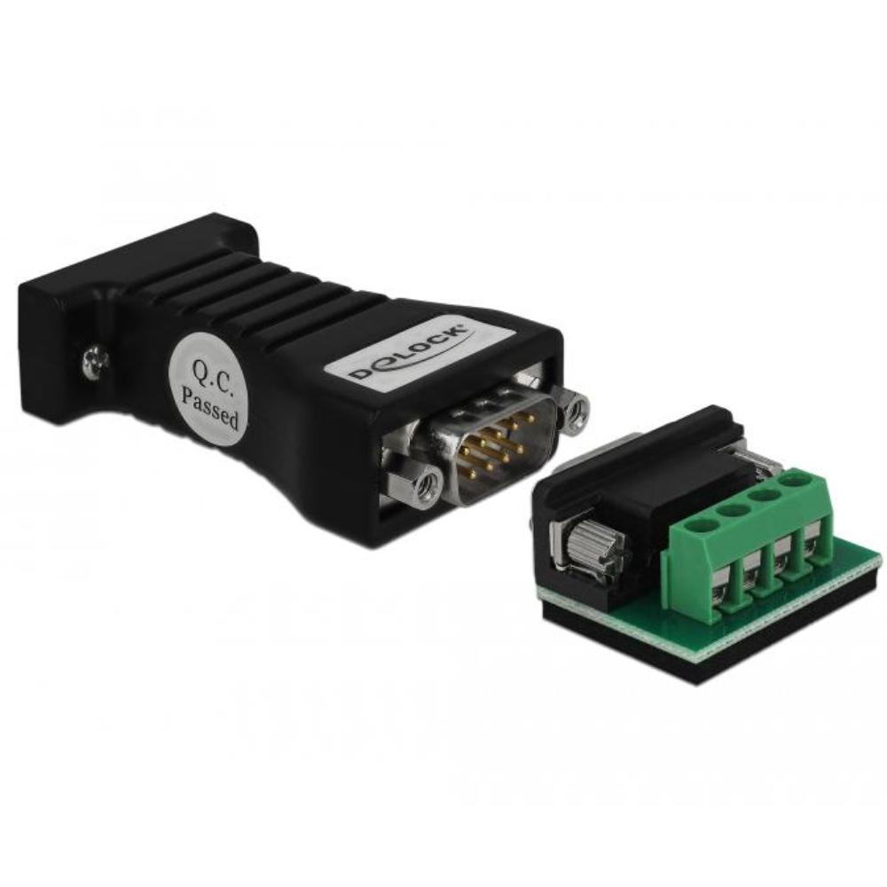 RS232 til RS485 konverter DB9 seriel adapter – Delock