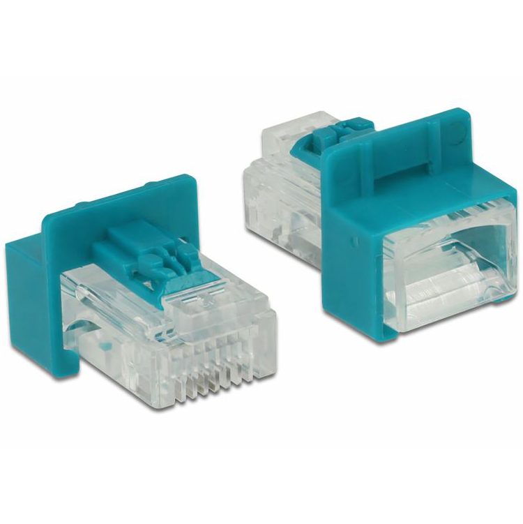 Sikker RJ45-klemme med konnektorsæt