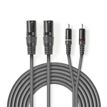 XLR-lydkabel - Nedis